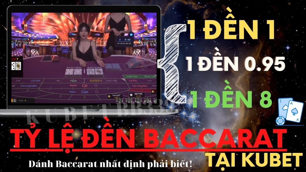 Tỷ lệ đền ăn cược Baccarat tại JCbet