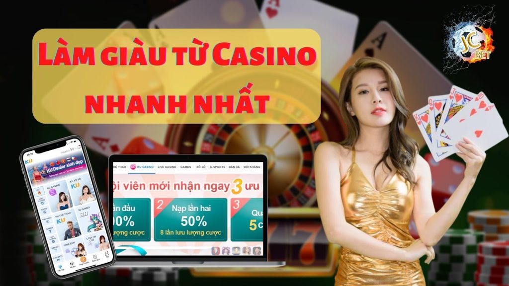 Kiếm tiền từ casino trực tuyến